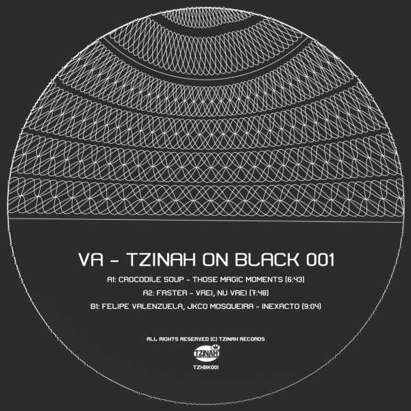 TZHBK001 // VA – Tzinah On Black 001