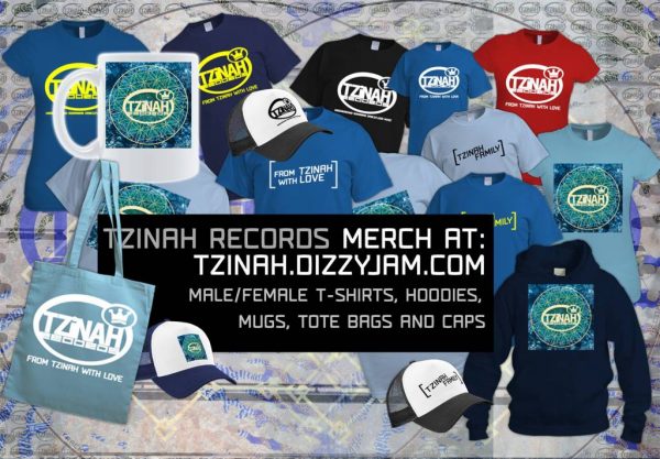 Tzinah Records Merch at DizzyJam