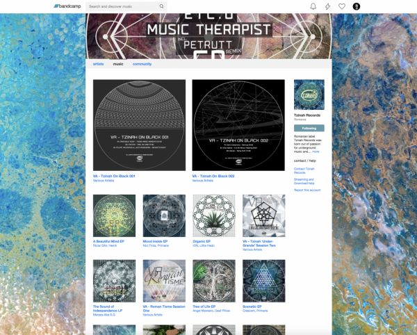 TzinahRecords. Bandcamp. Com // Now online and updated!